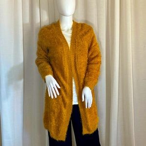 Love Tree Gold Colored Cardigan - Medium